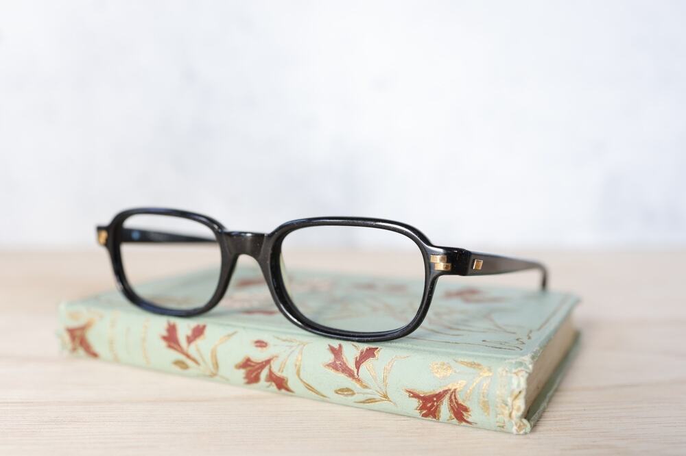 Vintage 60s Saphira Eyeglasses Germany Size 50-18 Academia Preppy Midcentury Ivy